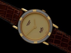 Hermes Pursang Dame Ladies 18K Gold Watch - Near New-Old-Stock with Papers & Box
