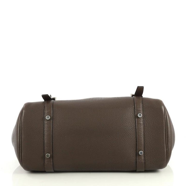 Hermes Pursangle Handbag Leather 35 at 1stDibs