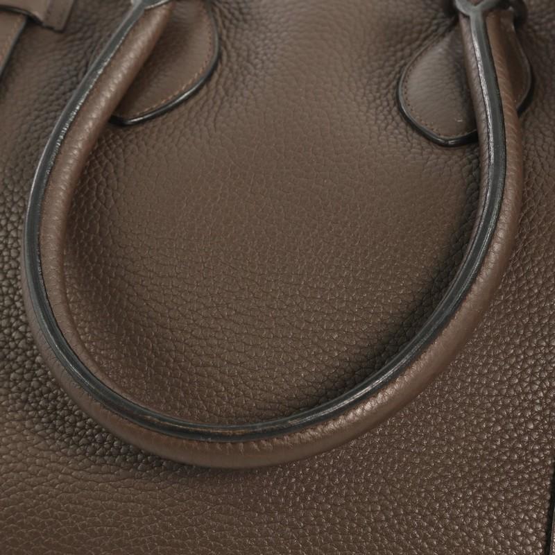 Hermes Pursangle Handbag Leather 35 In Good Condition In NY, NY