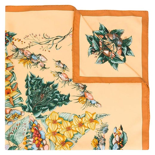 Hermes Pythagore Silk Print Scarf At 1stdibs