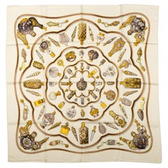 Hermès Qu' Importe Le Flaçon Silk Scarf