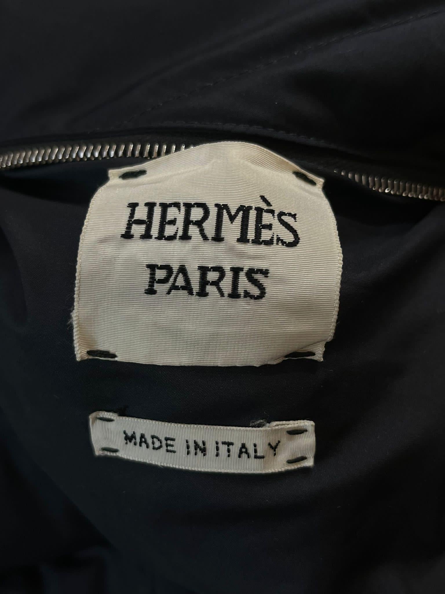Hermes Quilted Reversible Bomber Jacket 6