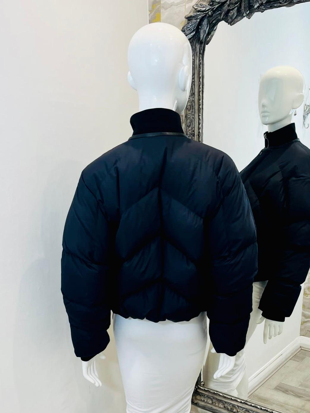Women's Hermes Quilted Reversible Bomber Jacket