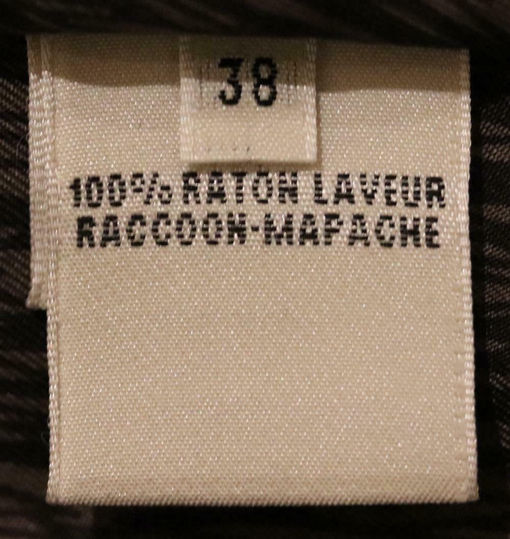 Women's Hermès Raccoon Fur Gilet 