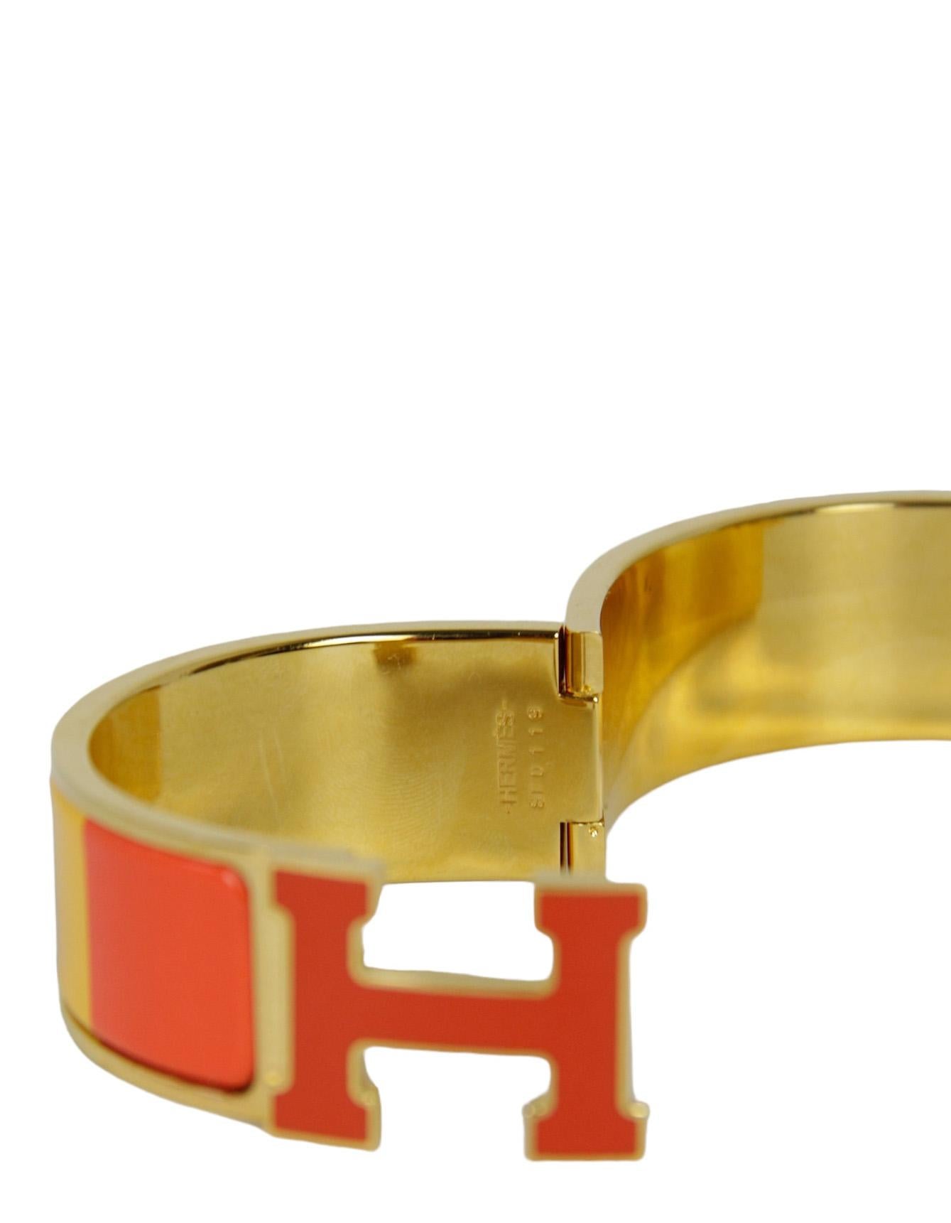 bracciale hermes uomo arancione