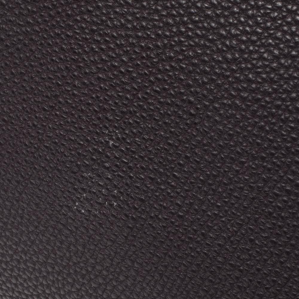 Hermes Raisin Togo Leather Gold Hardware Kelly Retourne 35 Bag 10