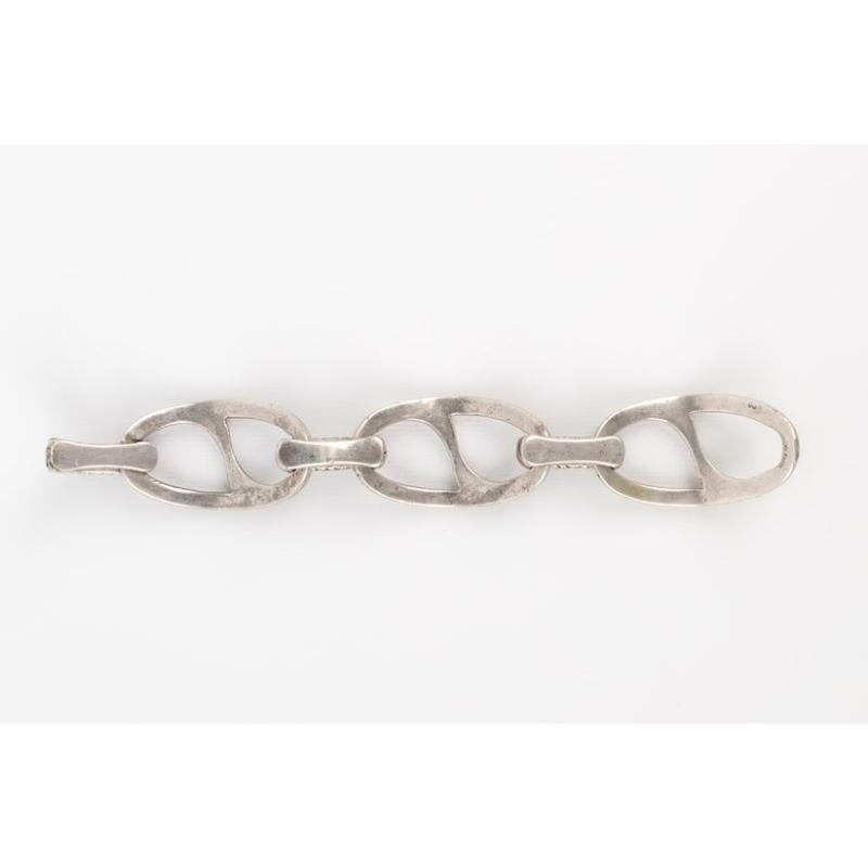 Hermès - Rare bracelet in 925 sterling silver. There is a hallmark.

Additional information:
Condition: Very good condition
Dimensions: Length: 19 cm

Seller Reference: BRA172