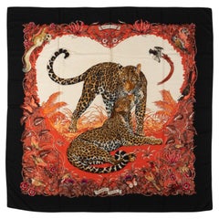 Hermès Rare Cachemire Jungle Love Shawl