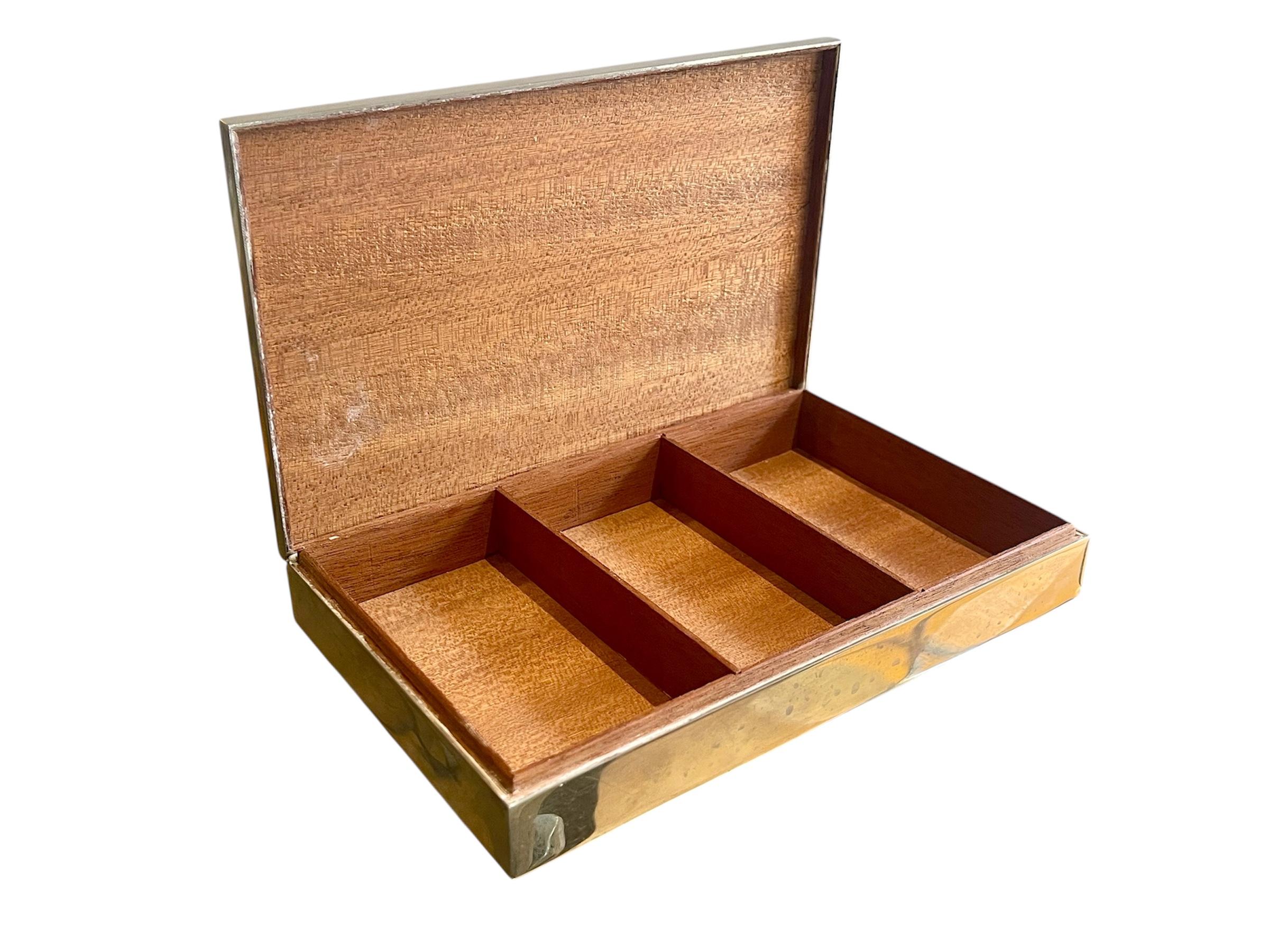 Hermès - Rare Cigarette Box, XXth century For Sale 4