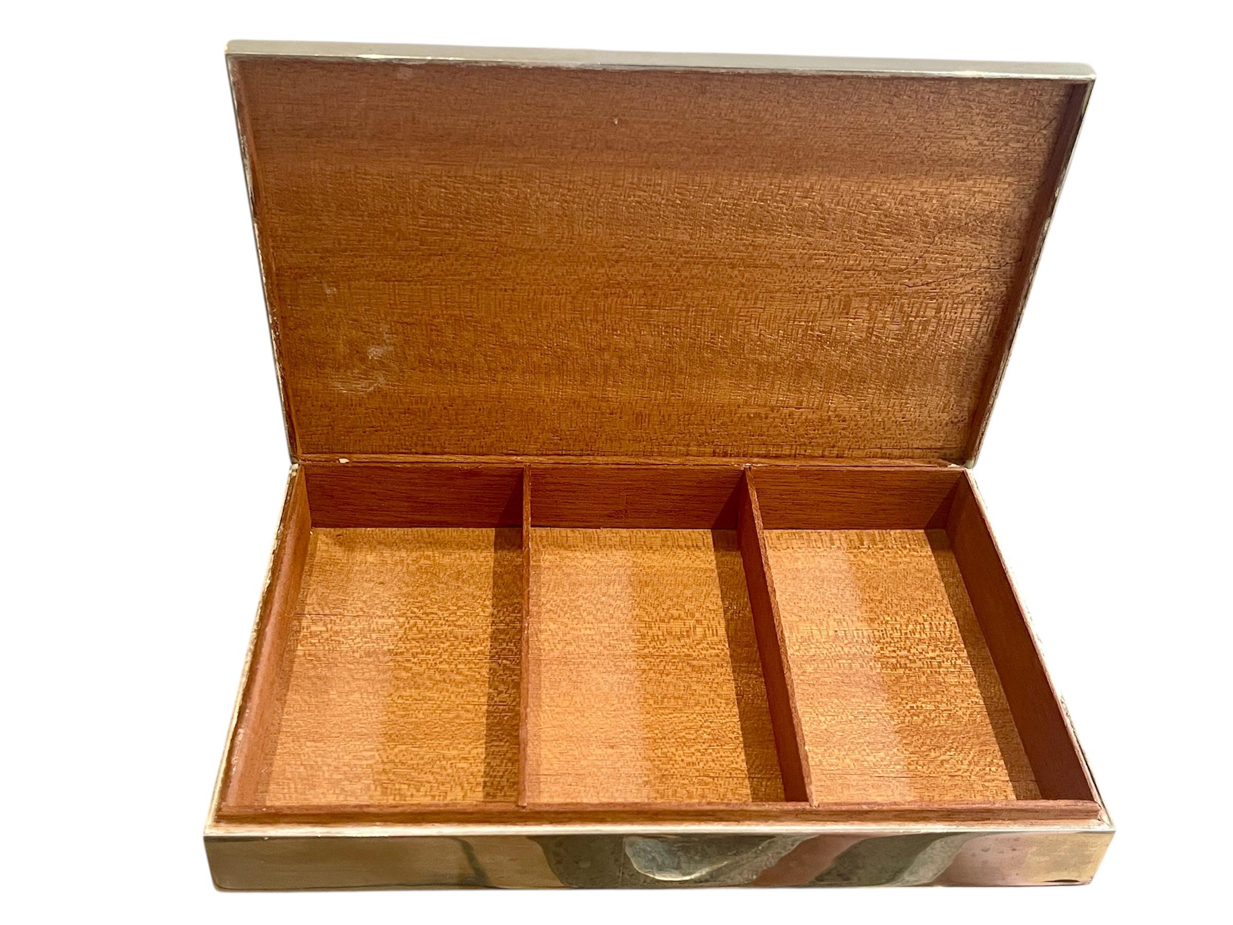 Hermès - Rare Cigarette Box, XXth century For Sale 5