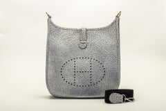 Hermes Rare Dalmatian Buffalo Evelyne 29