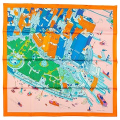 Hermes Rare Ugo Gattoni NY Scarf BNIB