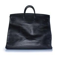 Hermes, rare vintage 50 Hermes Hac in black