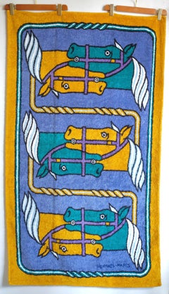 HERMÈS - Rare Vintage Beach Towel 90x150