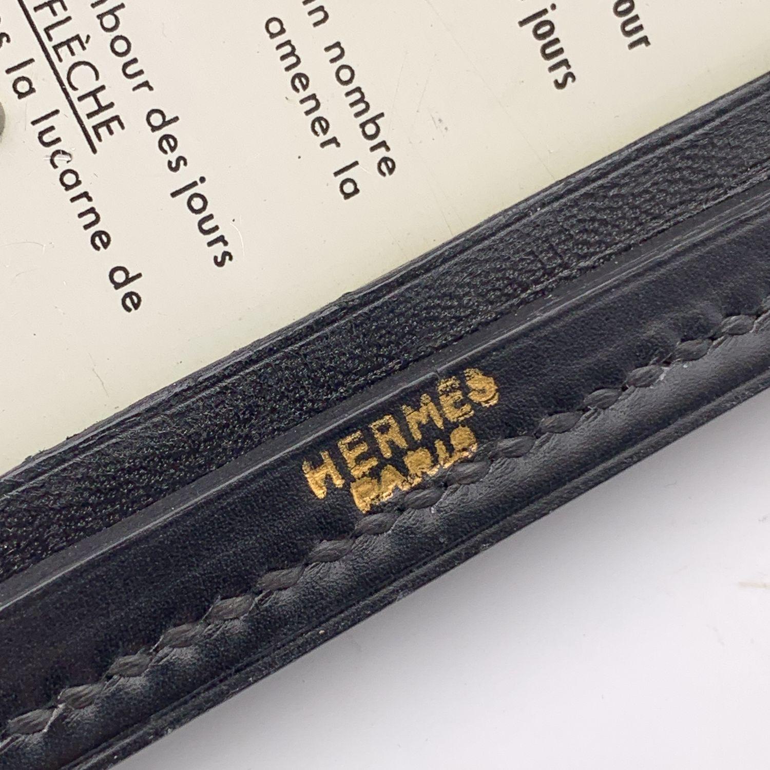 Hermes Rare Vintage Paul Dupre Lafon Roboter Tischkalender im Angebot 4