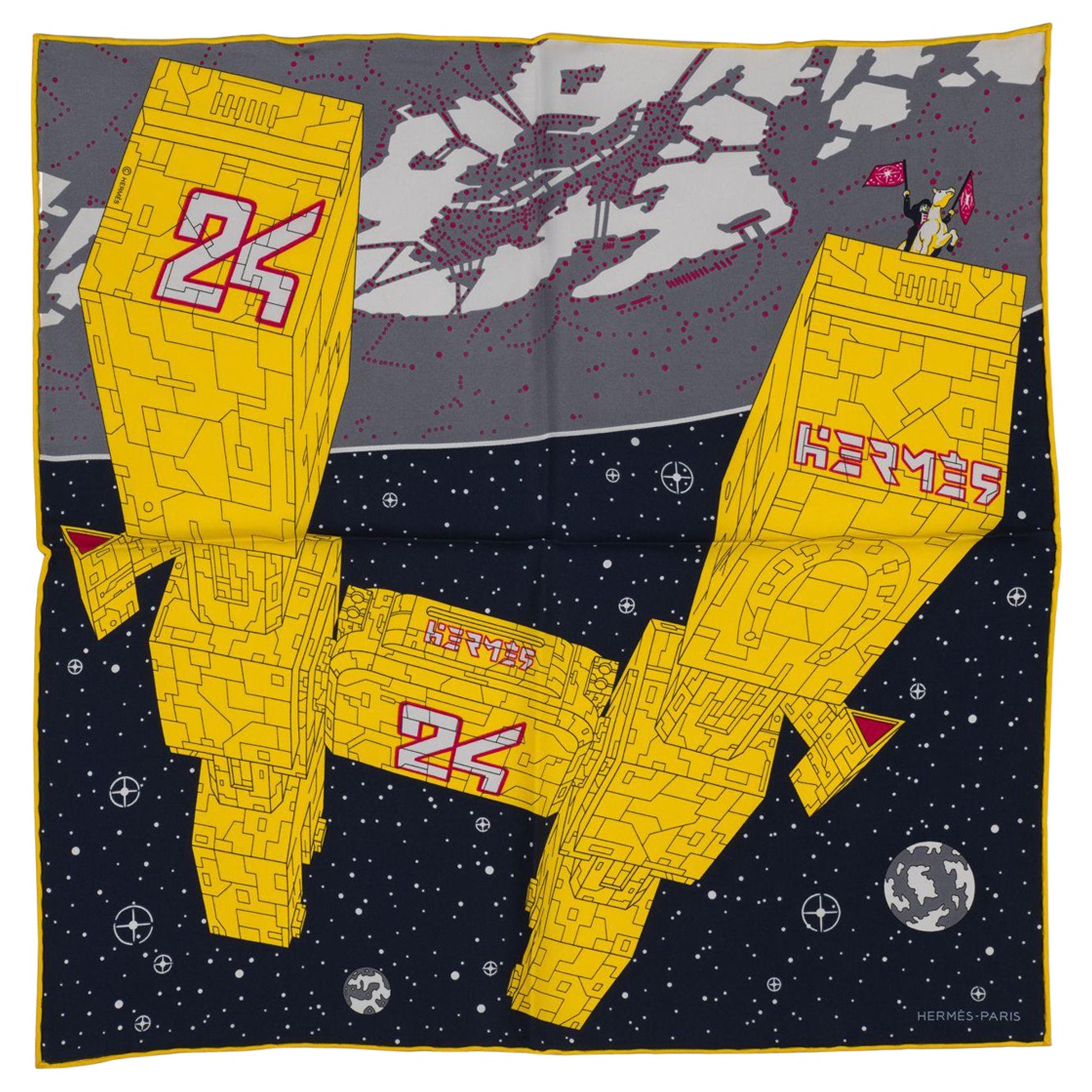 Hermès Rare Yellow Spaceship Gavroche