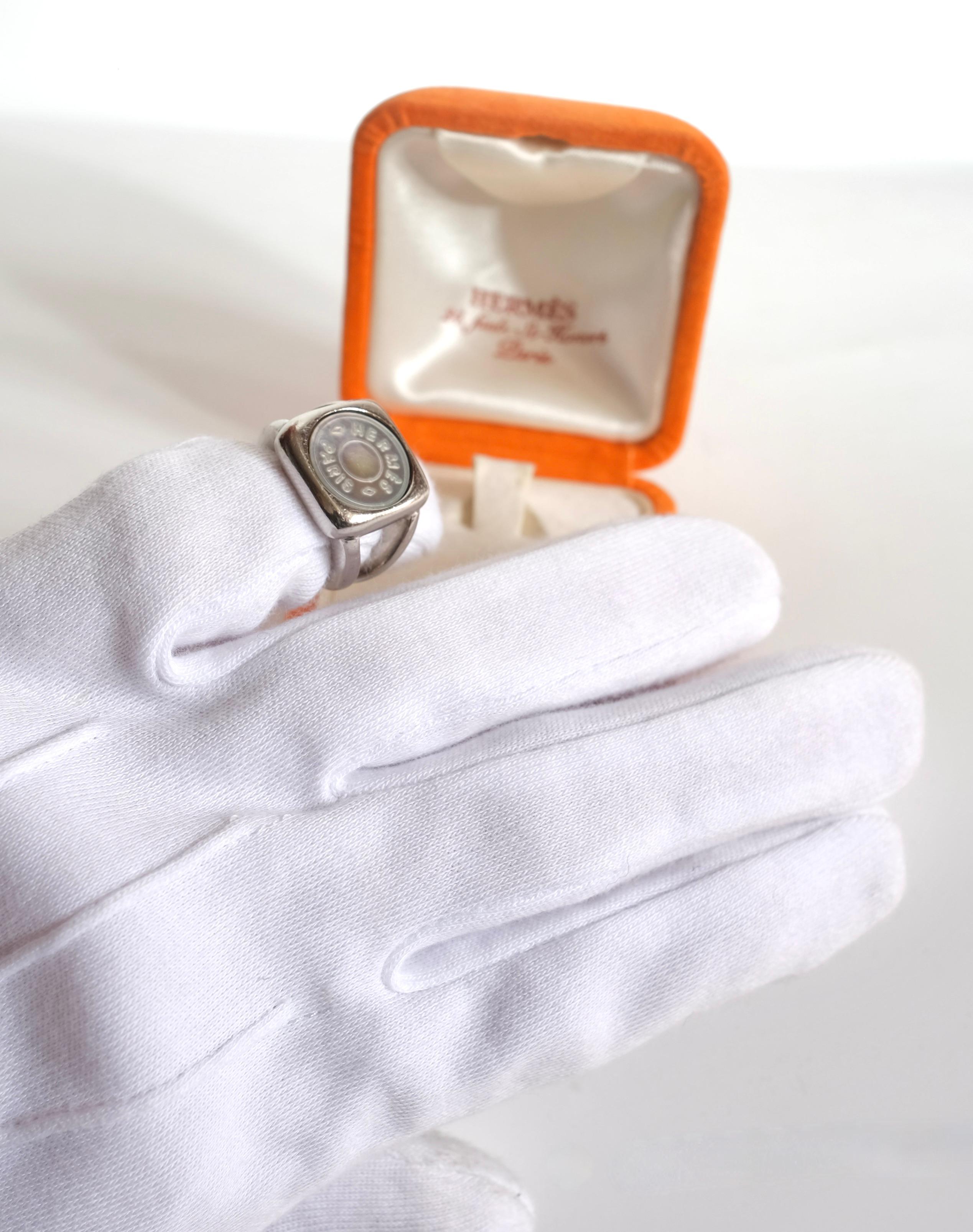 HERMÈS - Raro Anello vintage Serie 