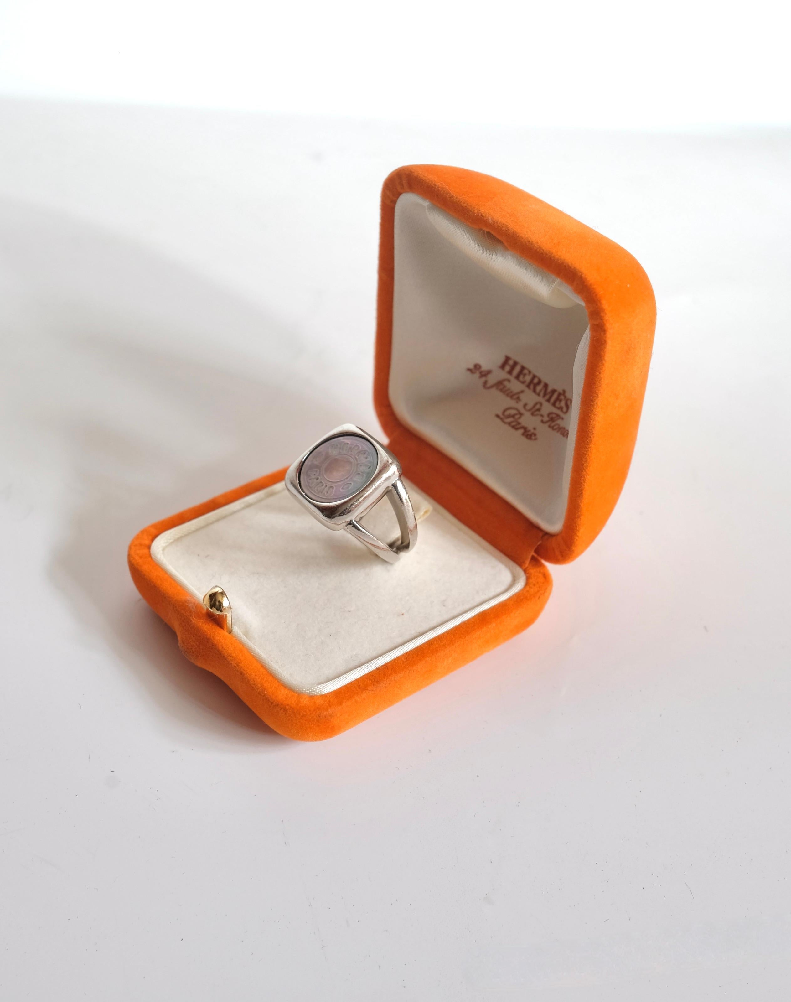 HERMÈS - Raro Anello vintage Serie 