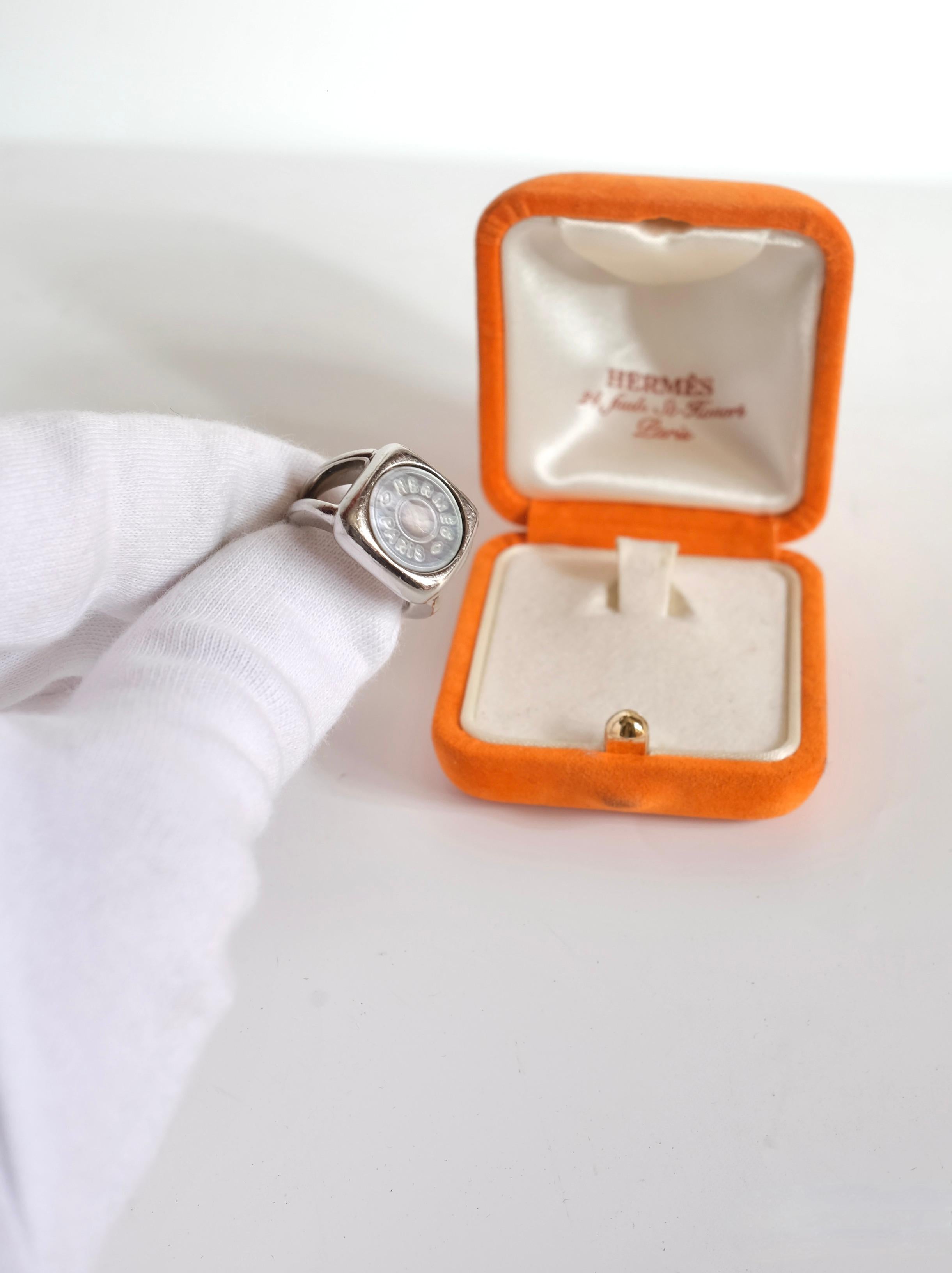 Women's or Men's HERMÈS - Raro Anello vintage Serie 