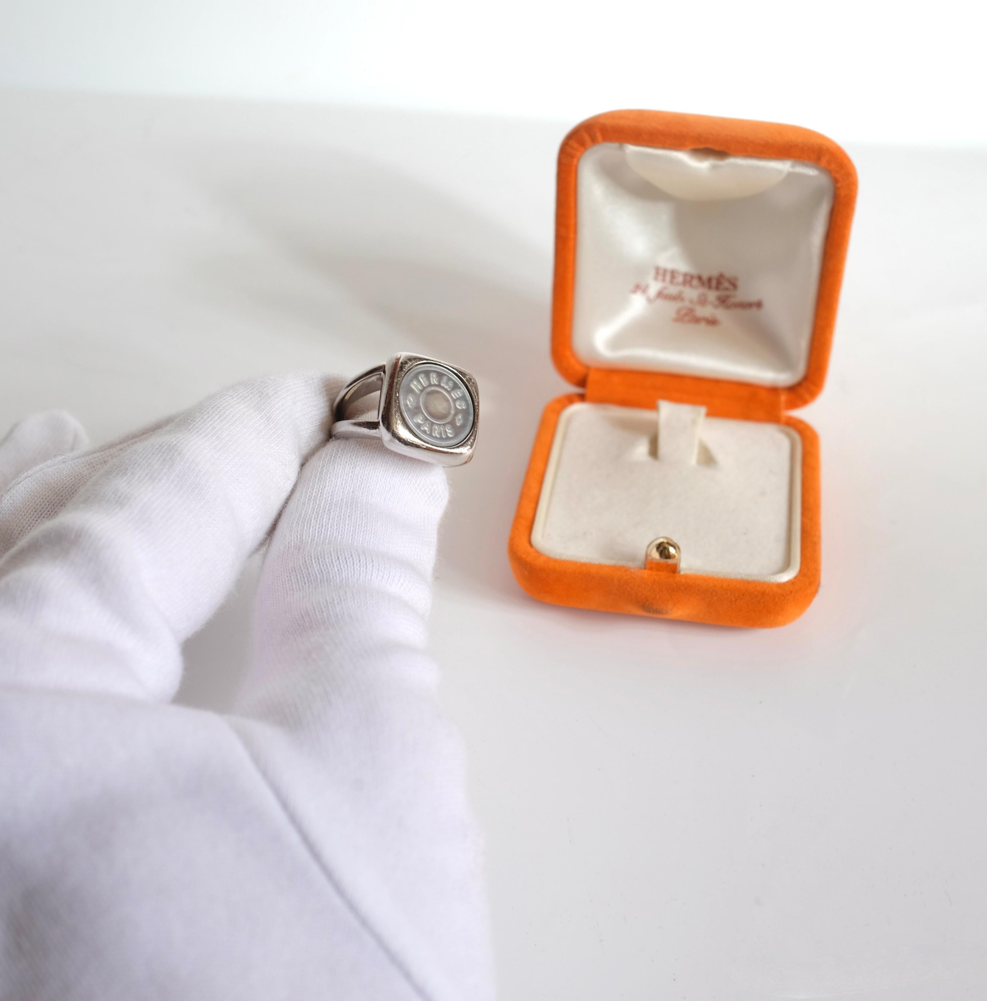HERMÈS - Raro Anello vintage Serie 