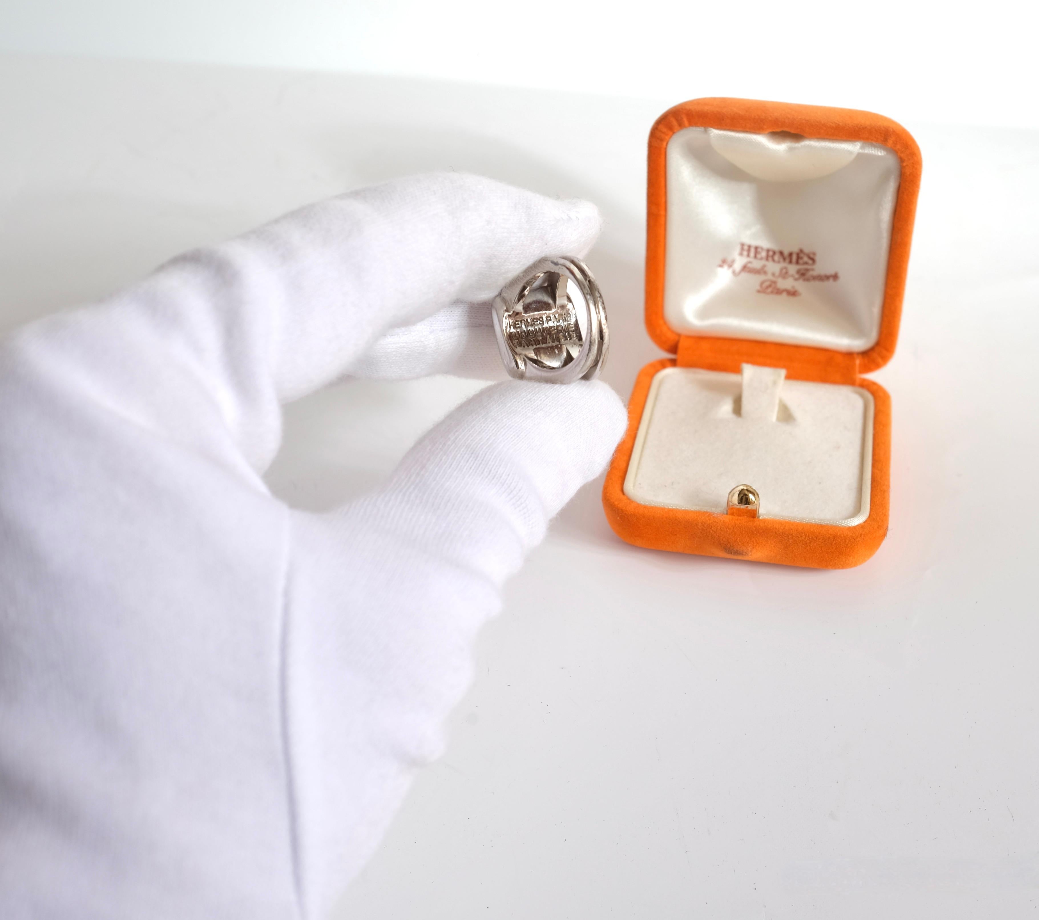 HERMÈS - Raro Anello vintage Serie 