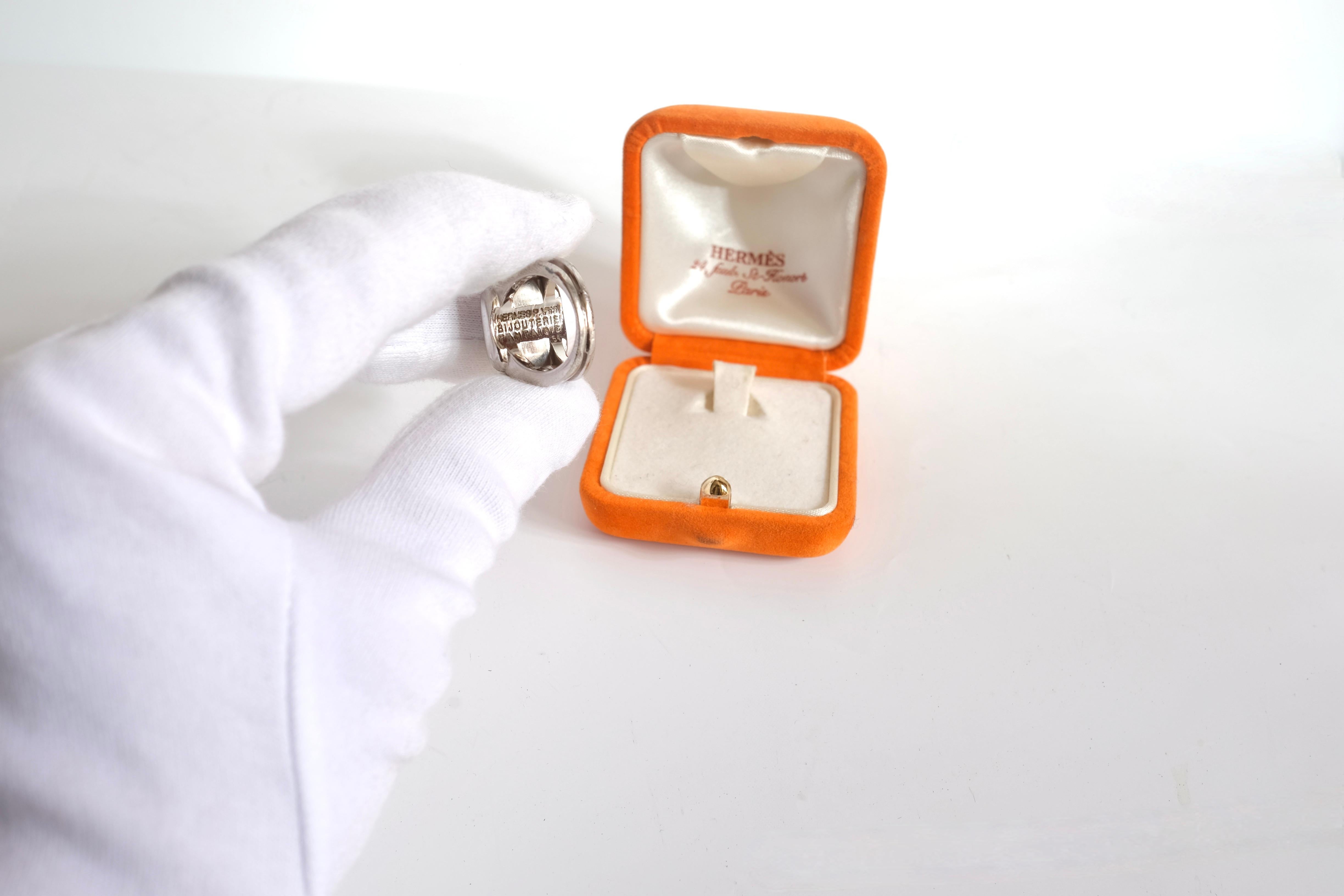 HERMÈS - Raro Anello vintage Serie 