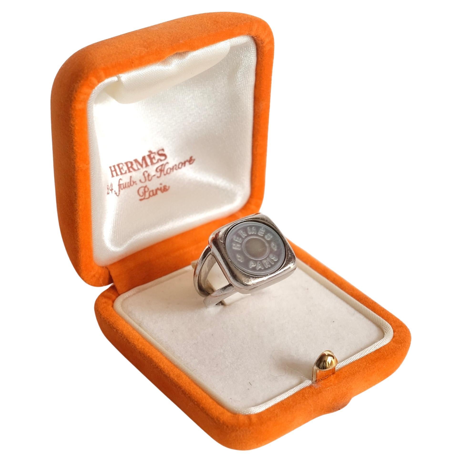 HERMÈS - Raro Anello vintage Serie "Hermès Bijouterie Fantaisie" For Sale