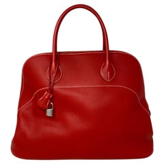 hermes red bag Hermes Red Boilde Bag