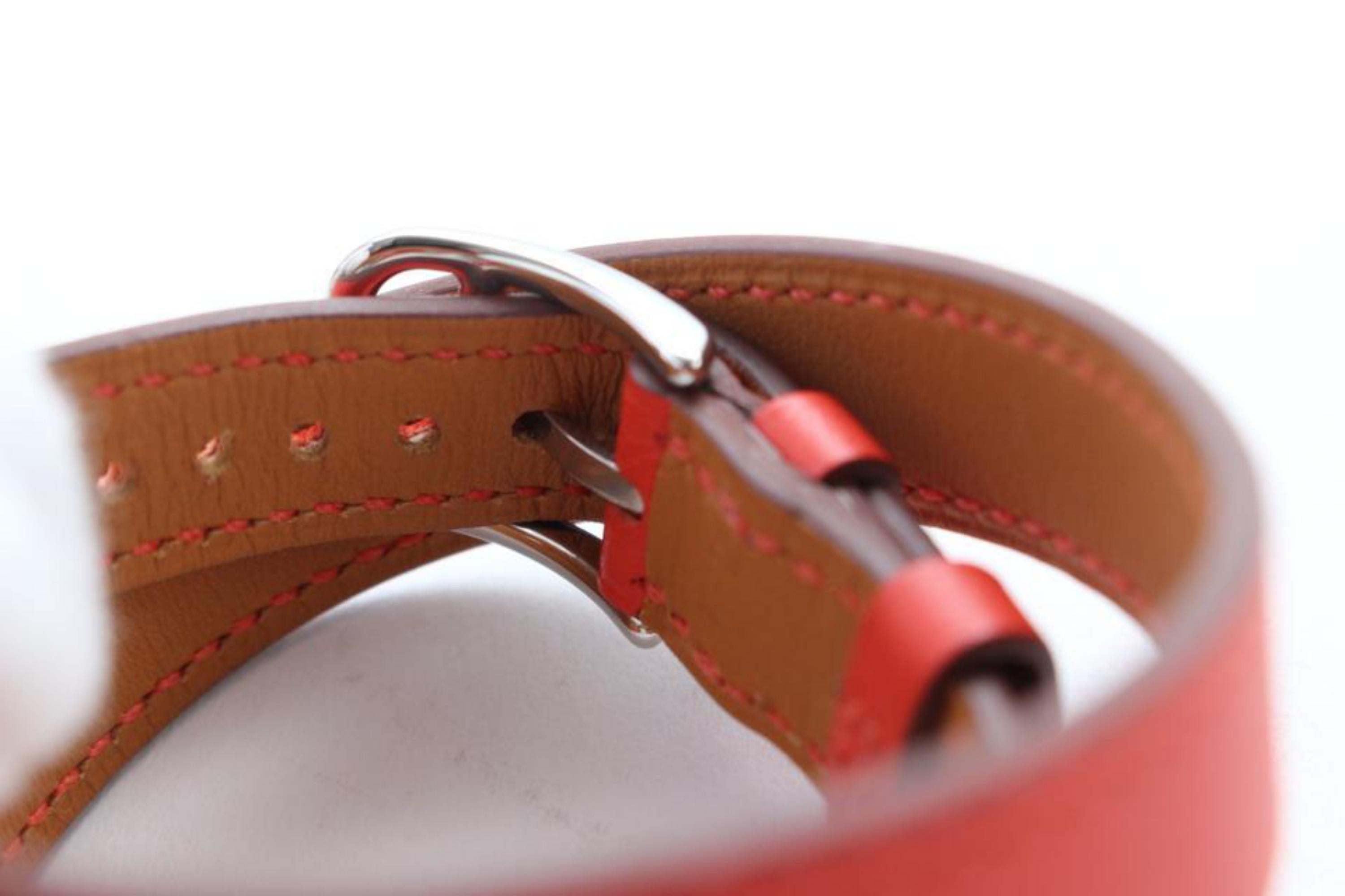 Hermès Red Cape Cod Wrap 9hr0207 Watch For Sale 4