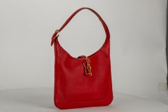 Hermès Red Chevre Mini Trim Bag