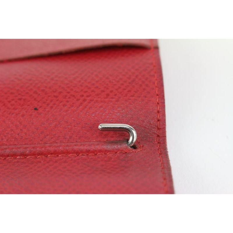 Hermès Red Epsom Leather Mini PDA Agenda Cover 176her712 For Sale 6
