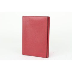 Hermès Red Epsom Leather Mini PDA Agenda Cover 176her712