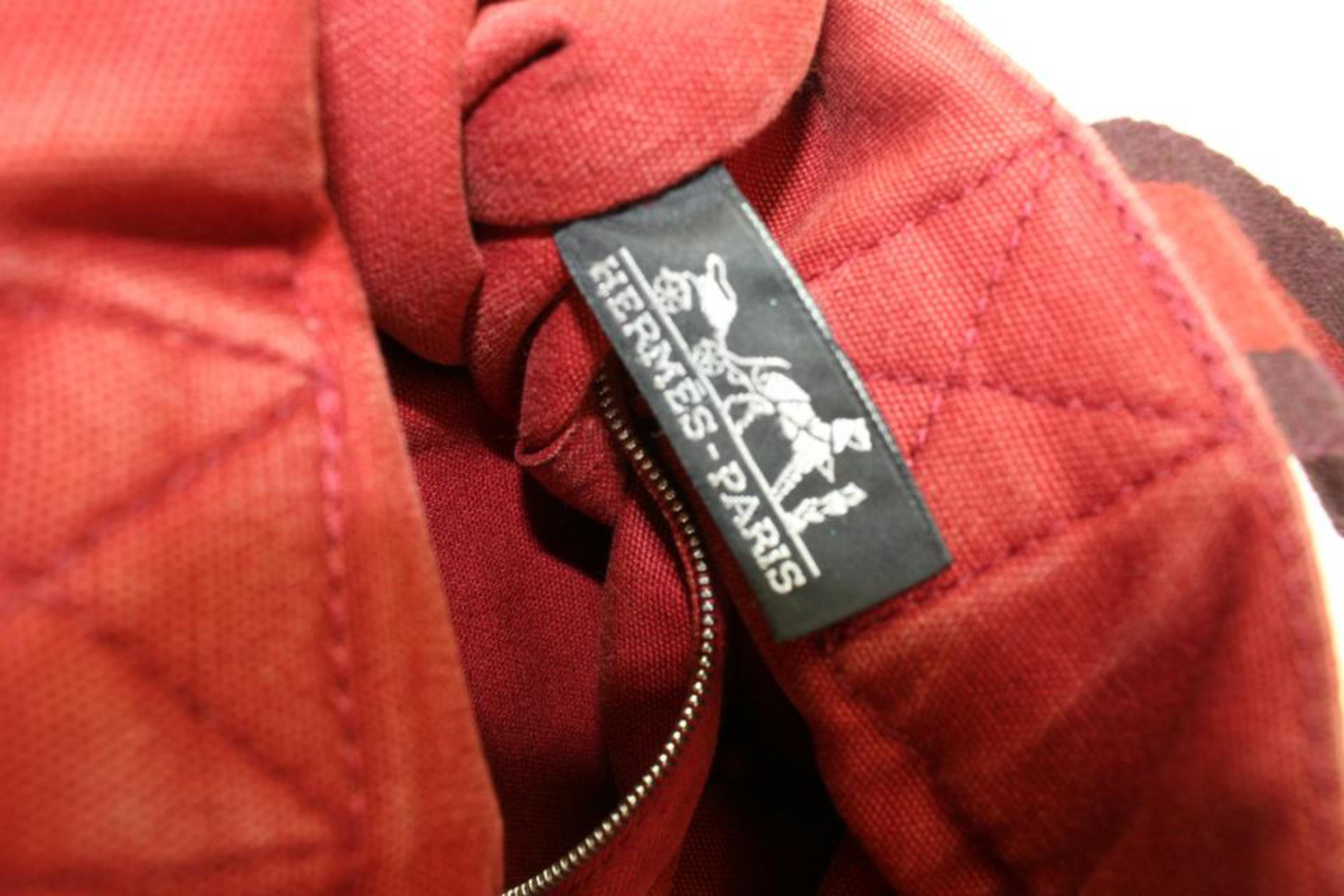 Hermès Rot Foure Tout GM Tote Tasche 11her104 im Angebot 5