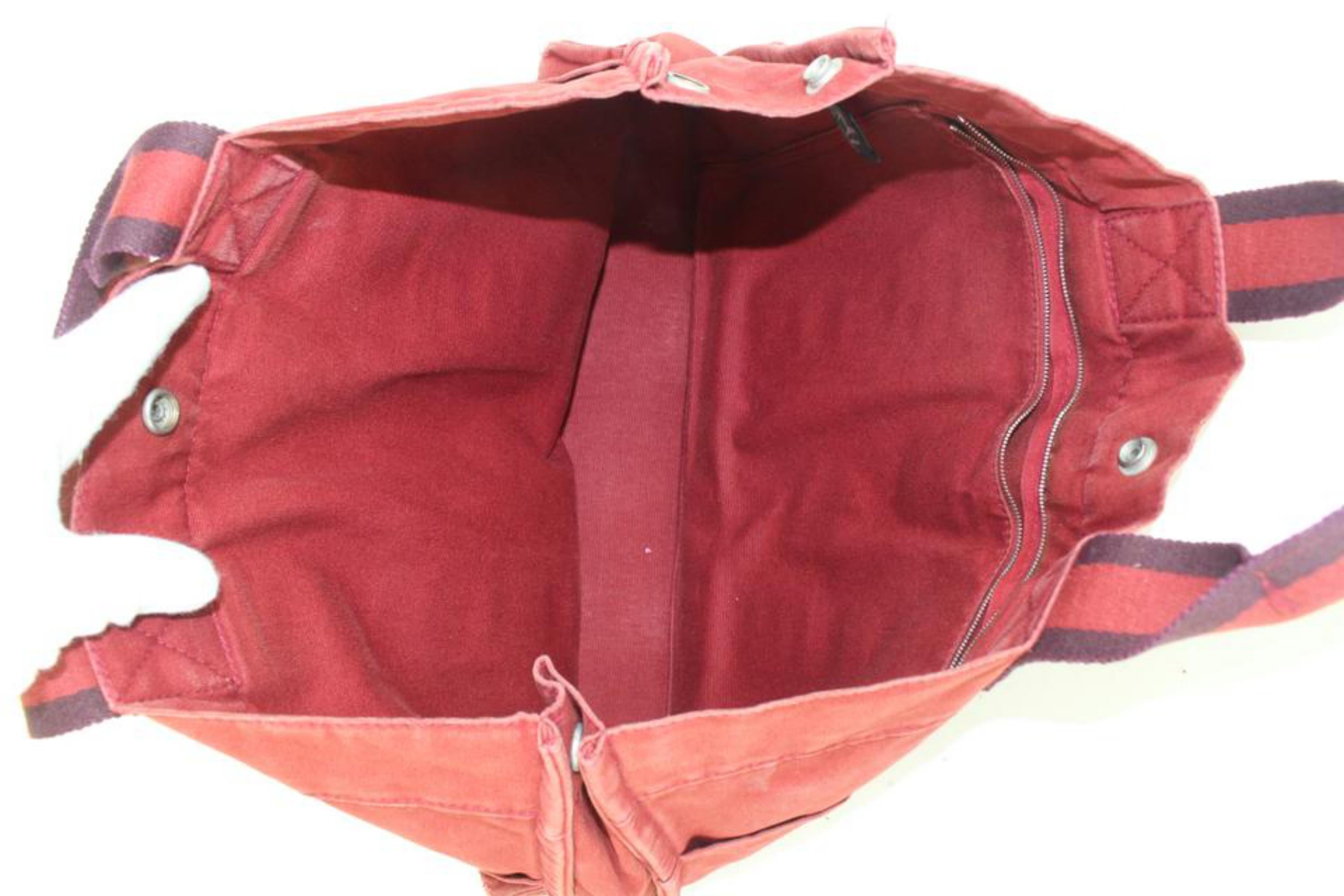 Hermès Red Foure Tout GM Tote bag 11her104 For Sale 4
