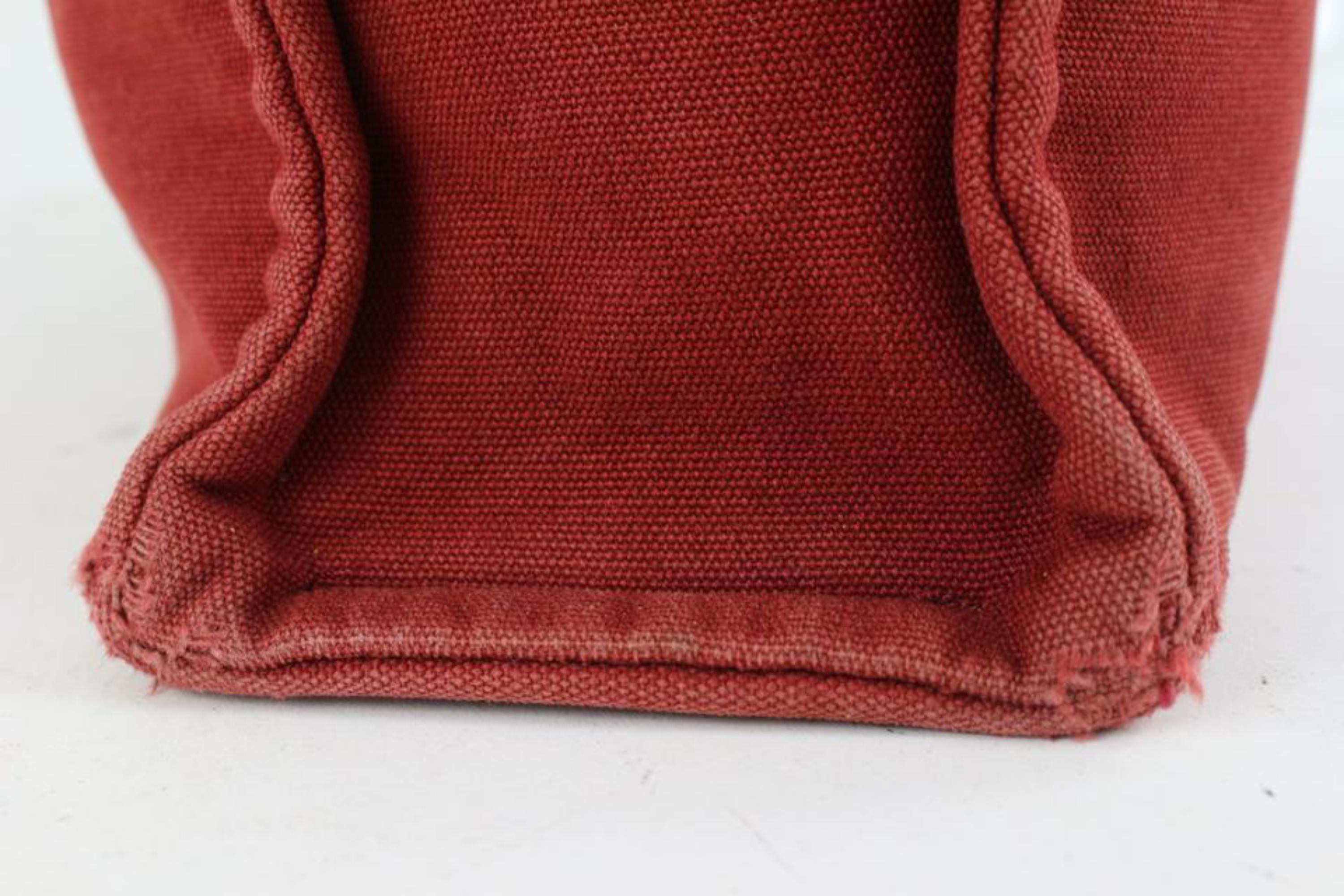 Marron Hermès Red Foure Tout GM Tote bag 11her104 en vente