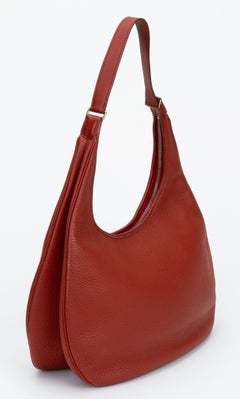 Hermès Red Gao Hobo Shoulder Bag