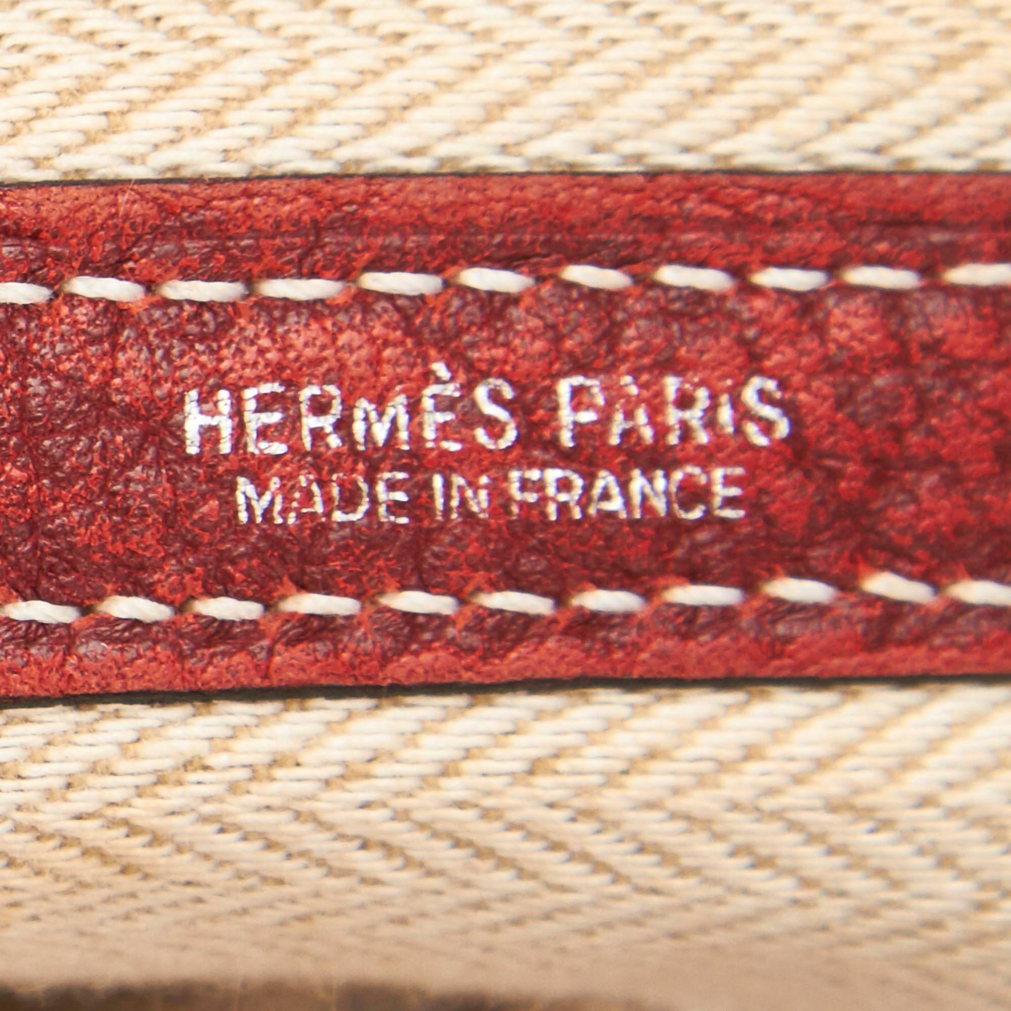 Hermes Red Garden Party For Sale 2