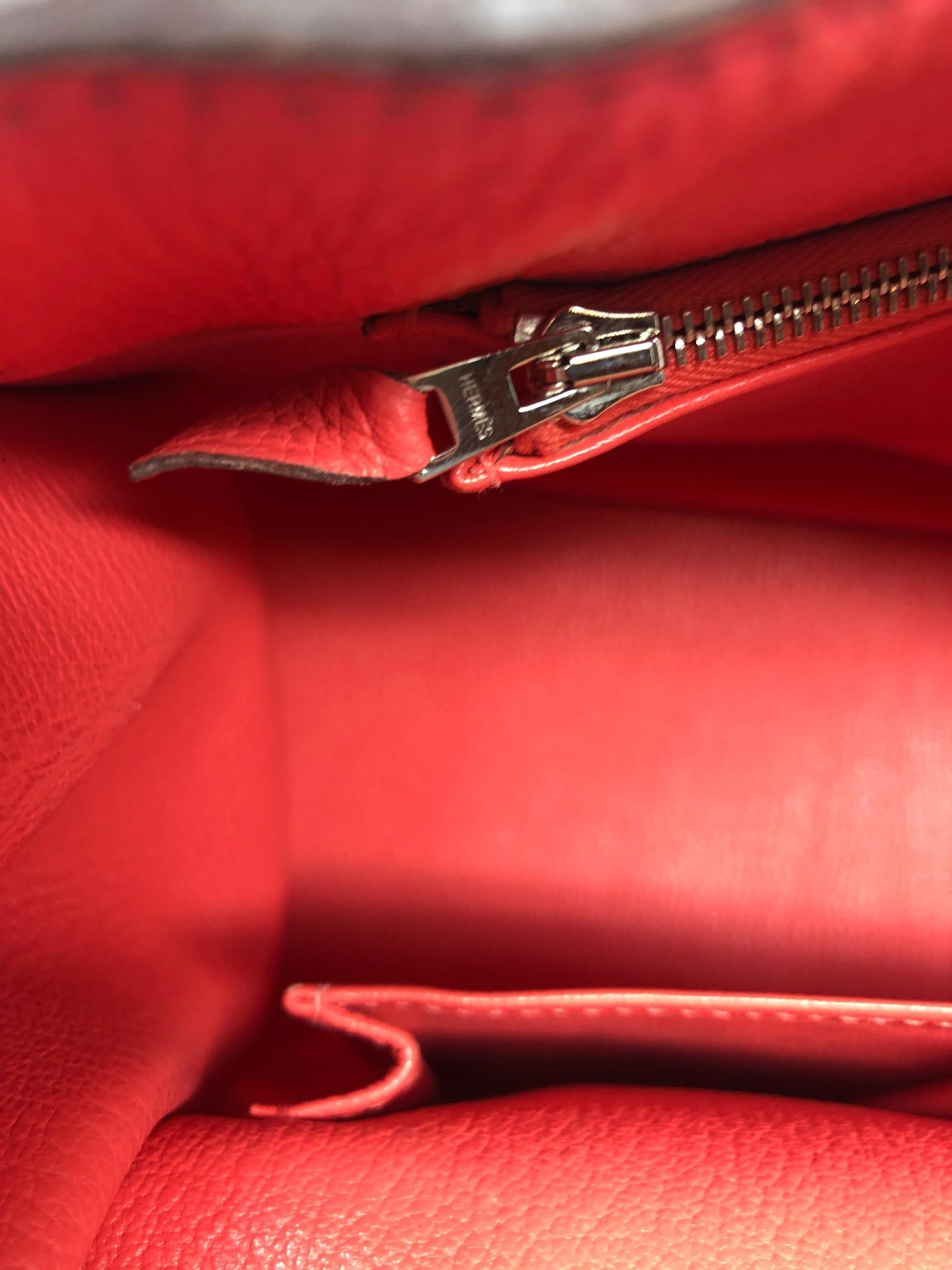 Hermes Red Jypsiere 34 10