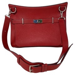 Hermes Red Jypsiere Bag
