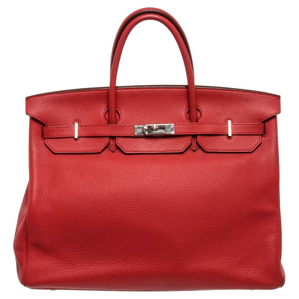Hermes Red Leather Birkin 40cm Satchel Bag At 1stDibs hermes-red-leather-birkin-40cm-satchel-bag-at-1stdibs