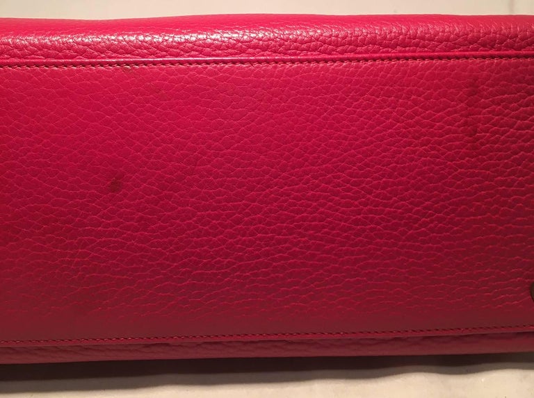 Hermes Red Clemence Leather Gold GHW 35cm Kelly bag For Sale at 1stDibs