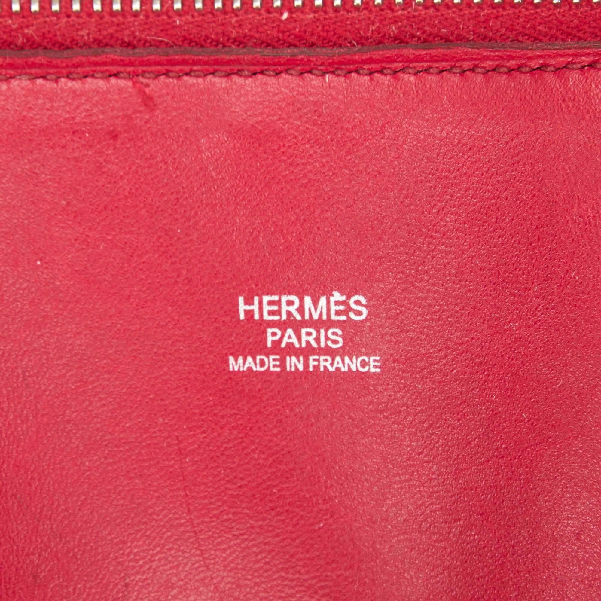 Hermes Red Taurillon Bolide 31 Bag For Sale 1