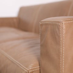Hermès Reeditions 3 Seater Leather Sofa by J.M. Frank