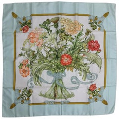 Hermes Regina silk twill Scarf by Leila Menchari