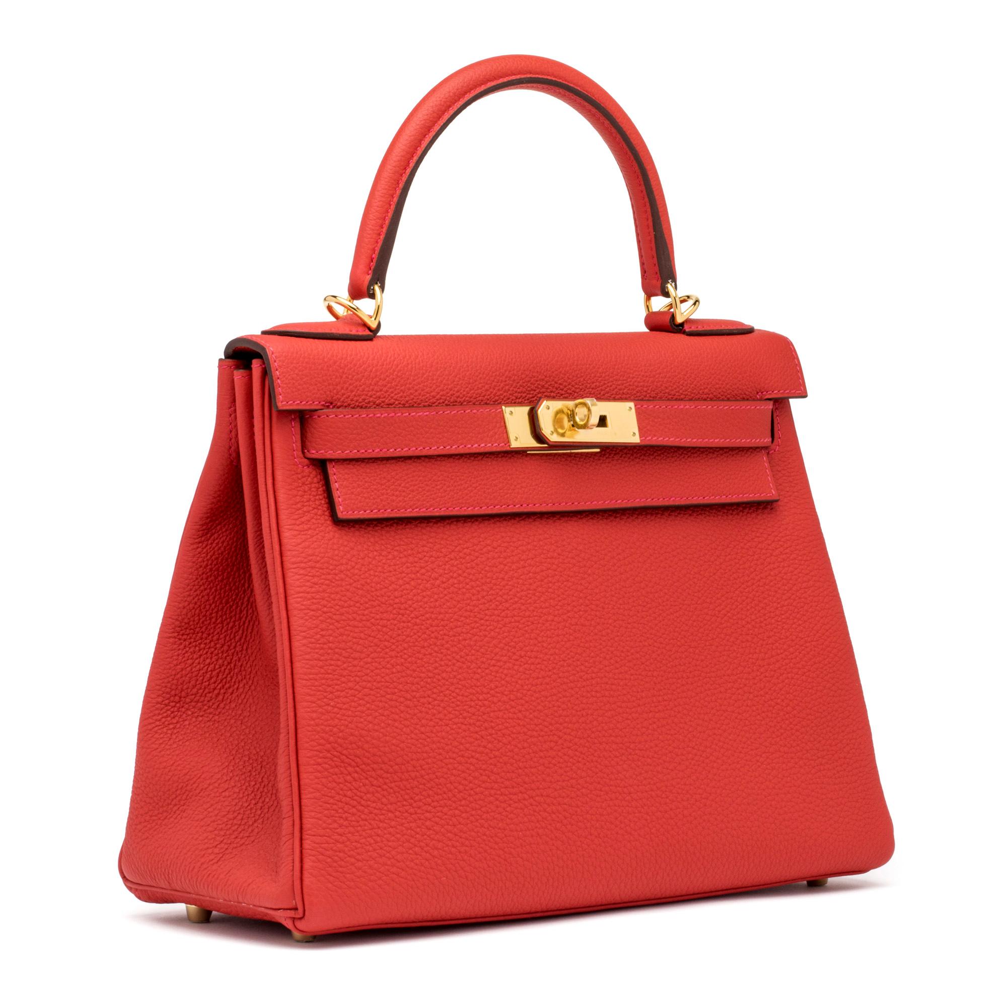 The Hermés Kelly bag embodies the quintessence of style and luxury due to its impeccable design, craftsmanship, and significance. That being said, it is the most iconic and desired piece from the Hermés handbag collection.