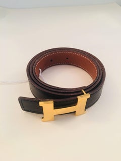 Hermes Reversible Belt