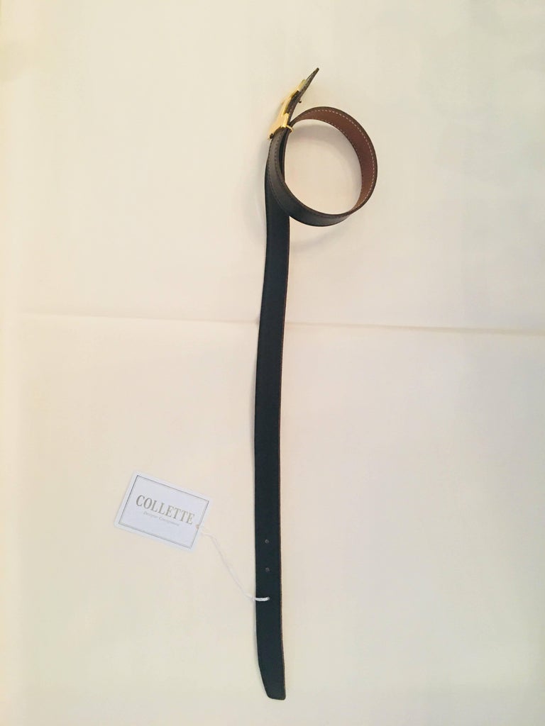 reversible hermes belt