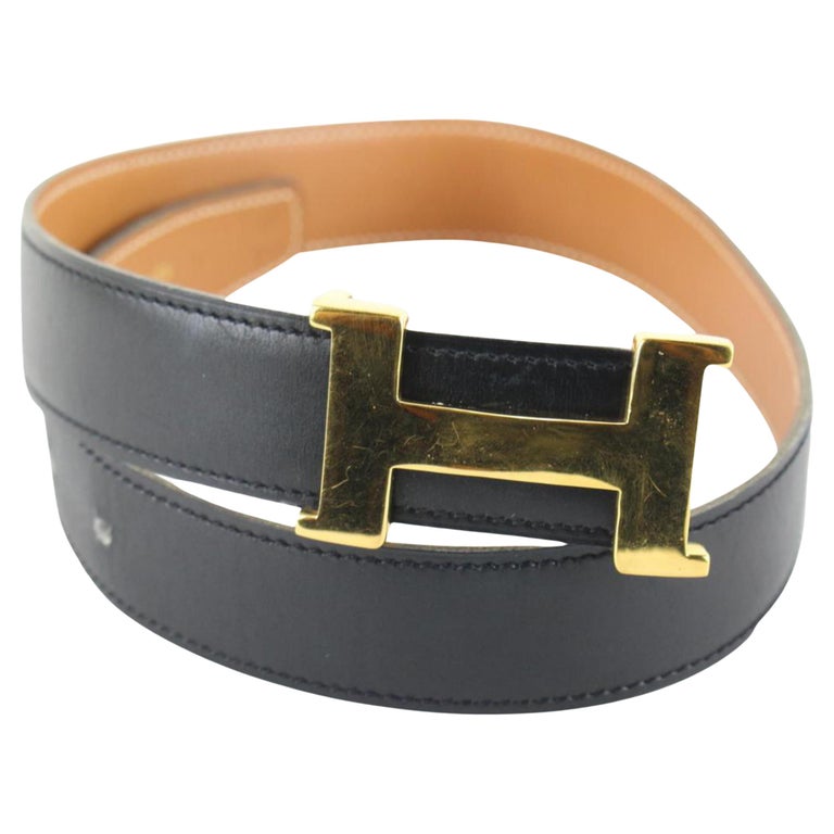 Hermes Constance Reversible Leather Belt