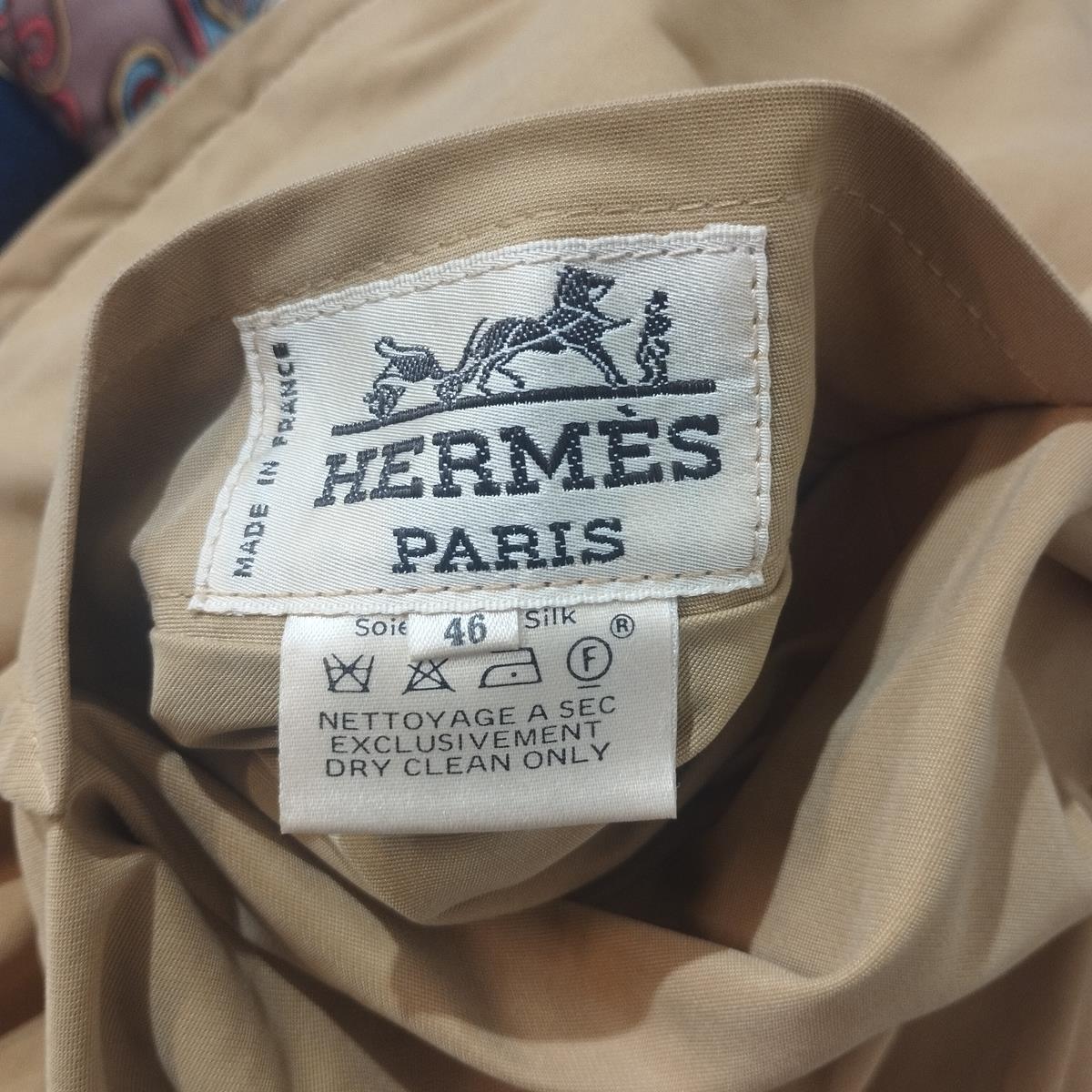 Hermès Reversible Bomber FR 46 im Angebot 3