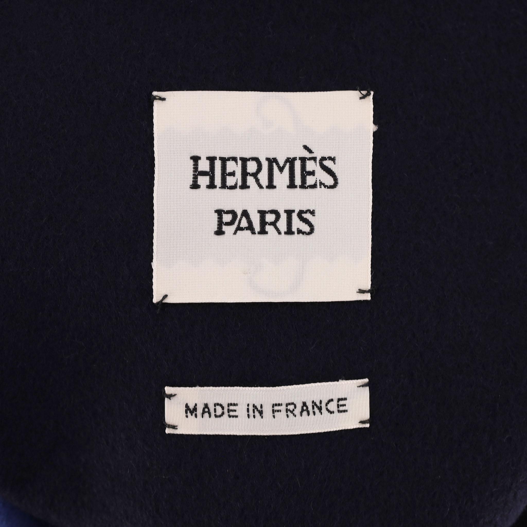 Hermes Reversible Cashmere Coat For Sale 3